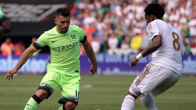 Manuel Pellegrini se despidió de Manchester City con un empate ante Swansea