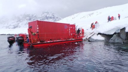   Armada retiró 200 toneladas de basura desde bases antárticas 