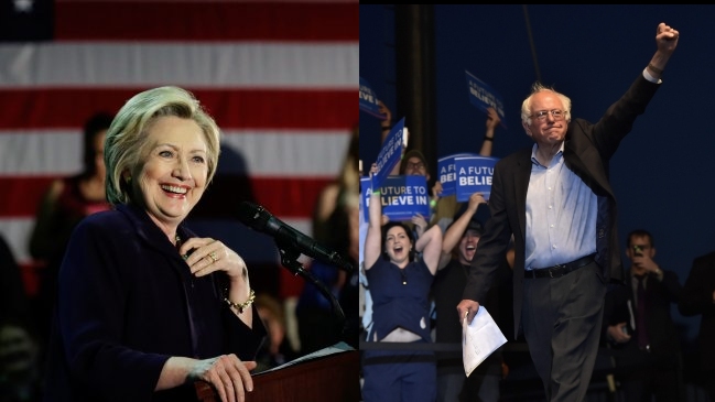 Clinton y Sanders pelean por Kentucky y Oregón, donde Trump ya no tiene rival