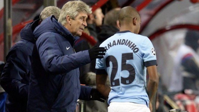 Fernandinho se despidió de Pellegrini: Quiero expresar mi gratitud para este hombre ejemplar