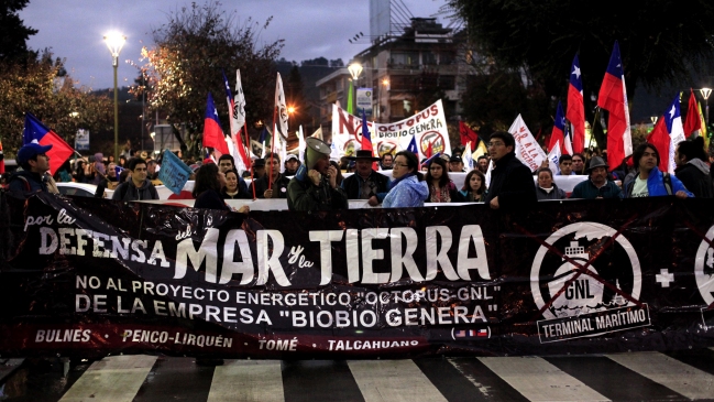 Concepción: Masiva marcha en 