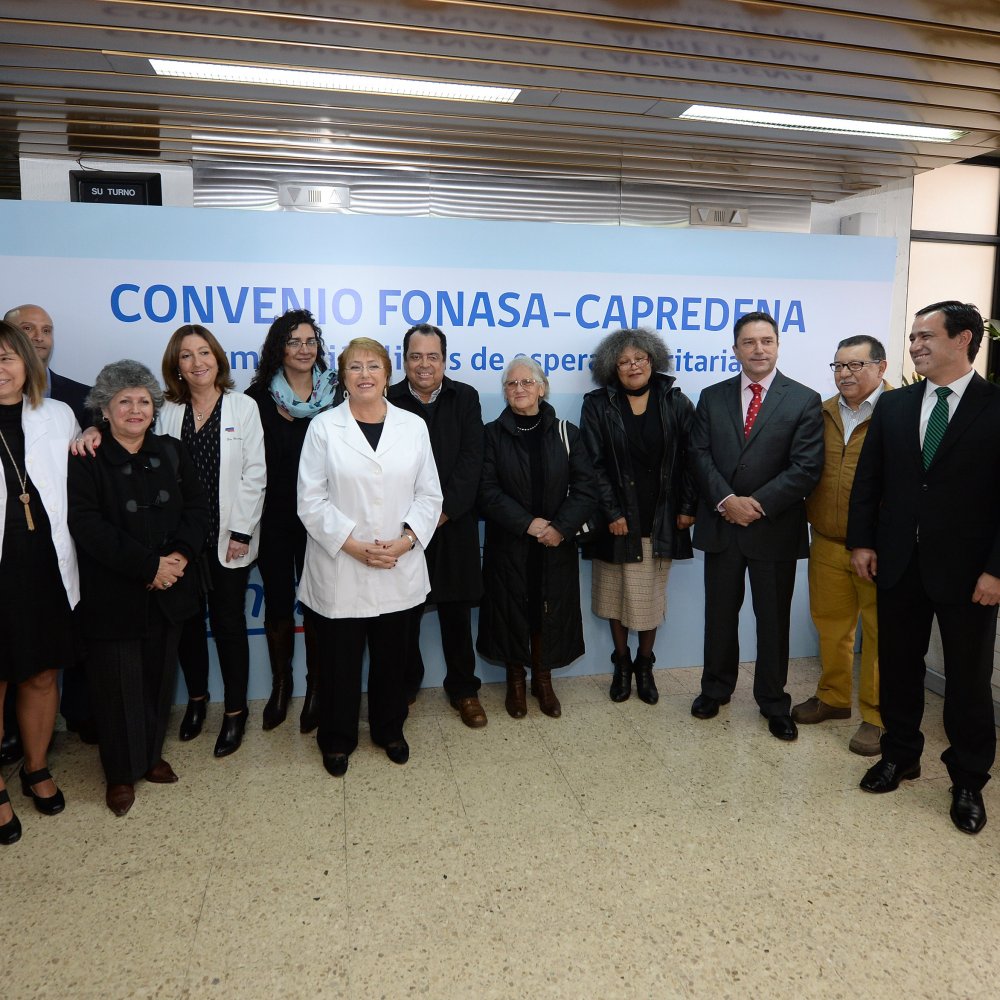 Fonasa busca disminuir listas de espera a través de Capredena