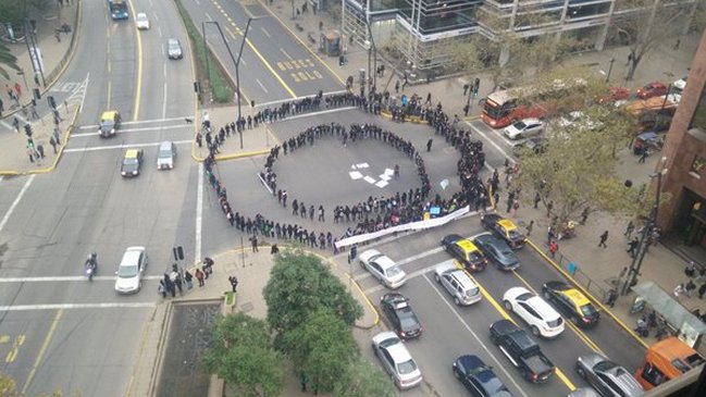 Secundarios realizan nueva jornada de protesta sin autorización de Intendencia