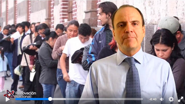 Vocero de Gobierno ironizó con video pre 21 de mayo de Renovación Nacional