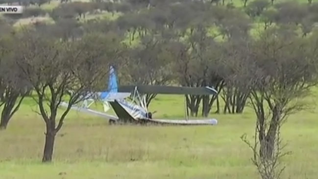 Un muerto dejó caída de avioneta en cercanías de Til Til