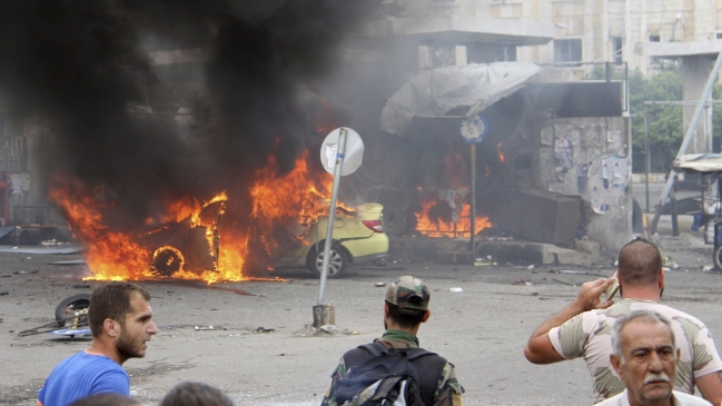ONG: Al menos 101 muertos dejaron serie de atentados en Siria