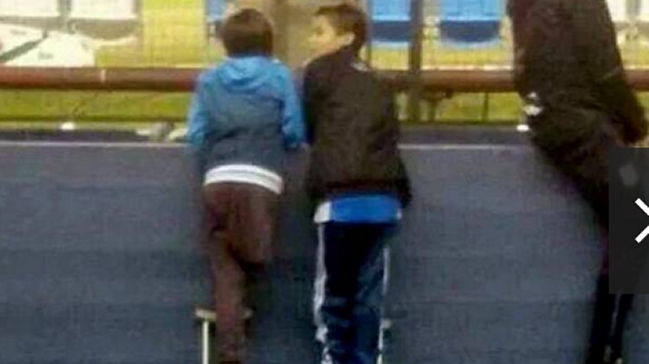 El pequeño hincha de Racing que conmovió a todos