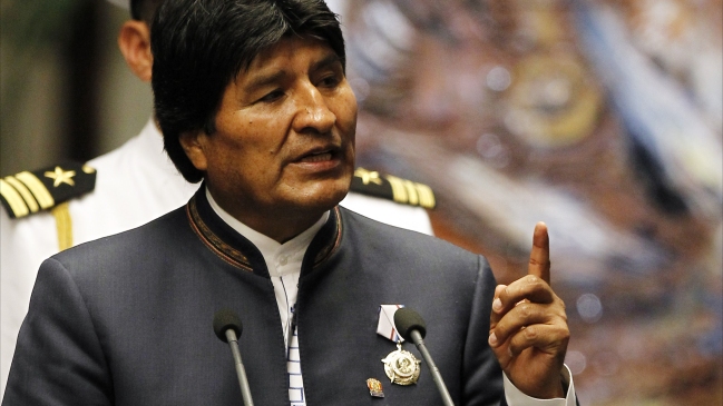 Evo Morales acusó que Chile mandó a Bolivia espías 