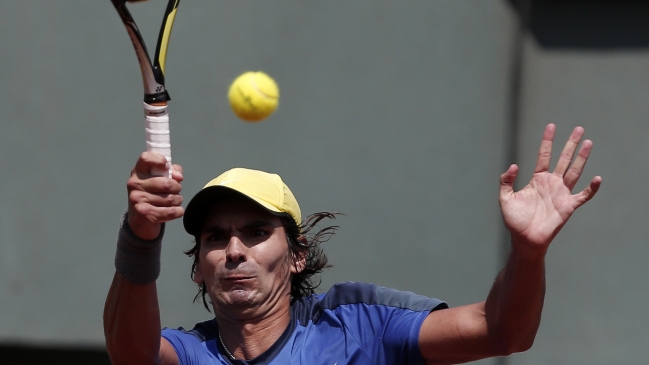 Julio Peralta tuvo un auspicioso estreno en el dobles de Roland Garros
