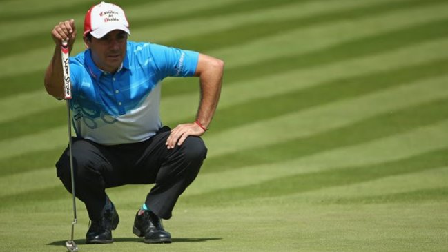 Felipe Aguilar marcha entre los 10 mejores en el PGA Championship de Inglaterra