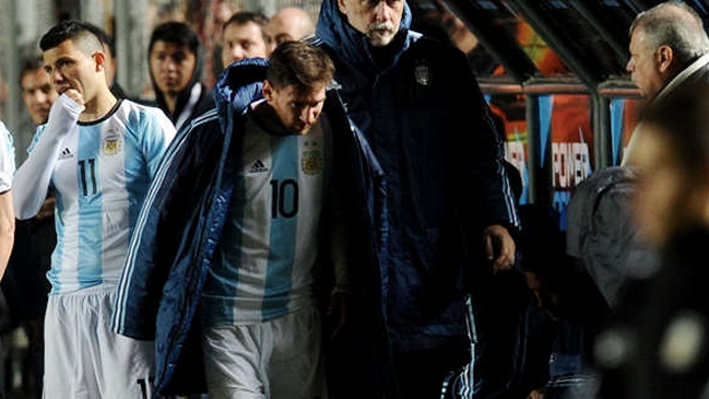 Lionel Messi sufrió lesión en la zona lumbar en el amistoso ante Honduras