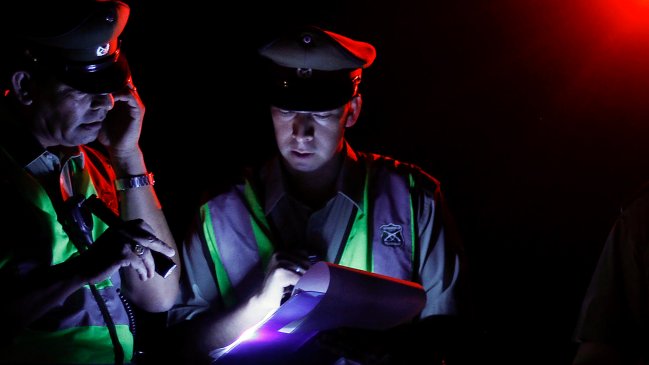 Carabinero murió tras chocar con un poste en Cerrillos