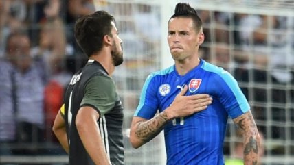 Eslovaquia sorprendió a Alemania en amistoso internacional previo a la Eurocopa