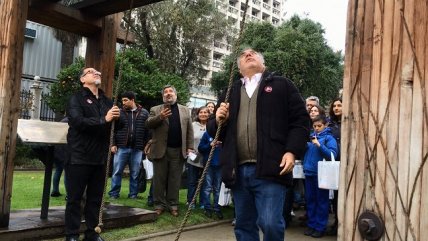   Día del Patrimonio: Lagos Weber y Andrade se complicaron con tañido de campanas 