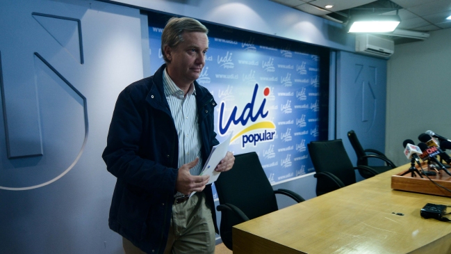 Diputado José Antonio Kast renunció a la UDI