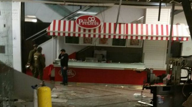 Murió guardia baleado en robo a cajero automático en Parque Arauco