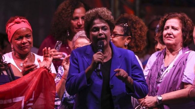 Rousseff denuncia que Gobierno de Temer le quiere impedir viajar por Brasil