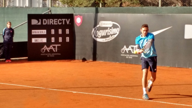 Juan Carlos Sáez cayó ante Daniel Dutra Silva en la final del Futuro 9 de Argentina