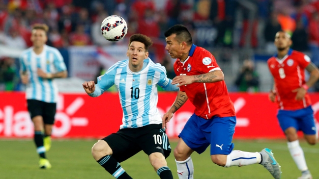 Chile sólo rescató empates en su negativo historial ante Argentina por Copa América