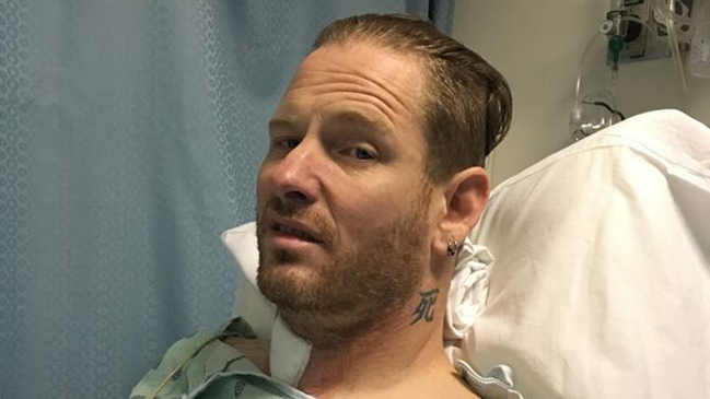 Vocalista de Slipknot se rompió el cuello y no se dio cuenta -  Cooperativa.cl