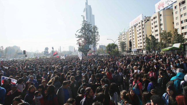 Intendencia Metropolitana autorizó marcha estudiantil de este jueves