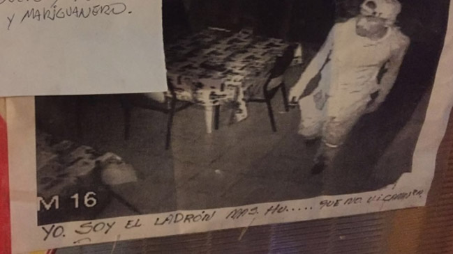 Presunto ladrón dejó un insólito mensaje en local de Calama que robó varias veces