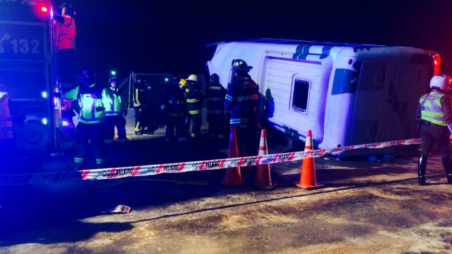 Bus interprovincial protagonizó fatal accidente de tránsito en la Autopista Central