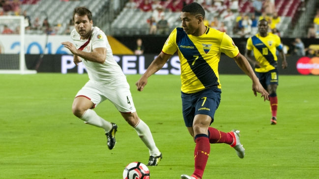 Ecuador logró un valioso empate ante Perú en el Grupo B de la Copa América Centenario