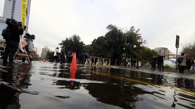 Mapocho Pedaleable: Advertimos a Aguas Andinas sobre filtración
