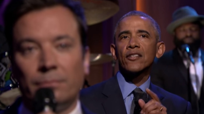 Obama cantó los logros de su gobierno en programa de TV