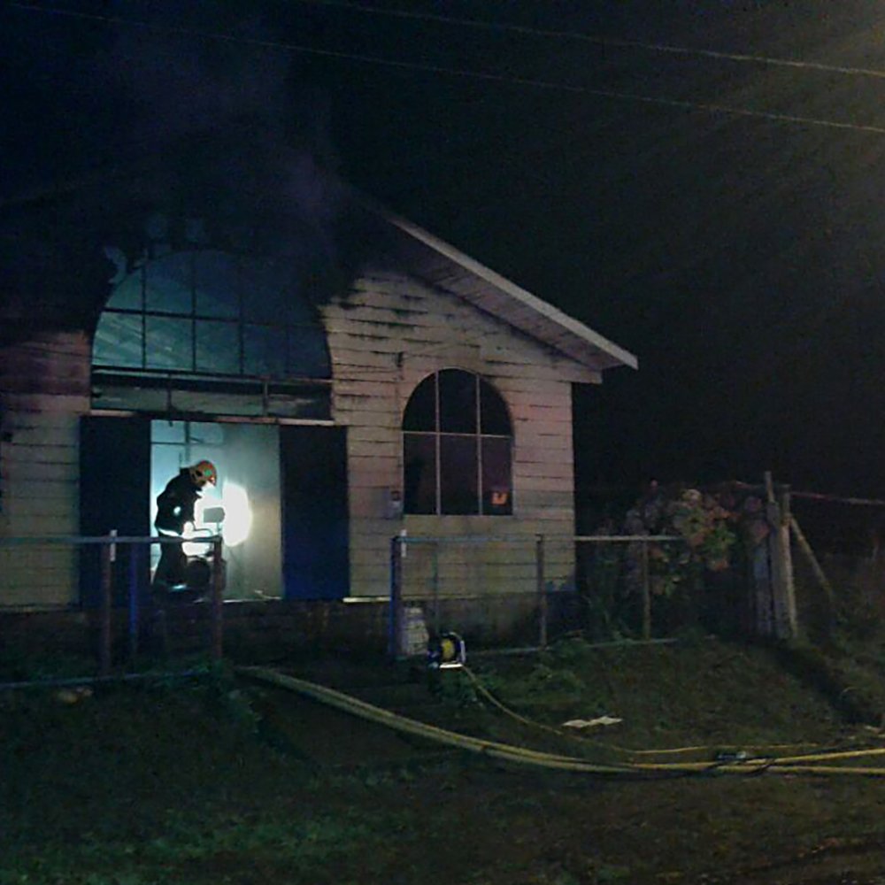 En prisión preventiva quedaron los detenidos por el ataque a una iglesia en Padre Las Casas