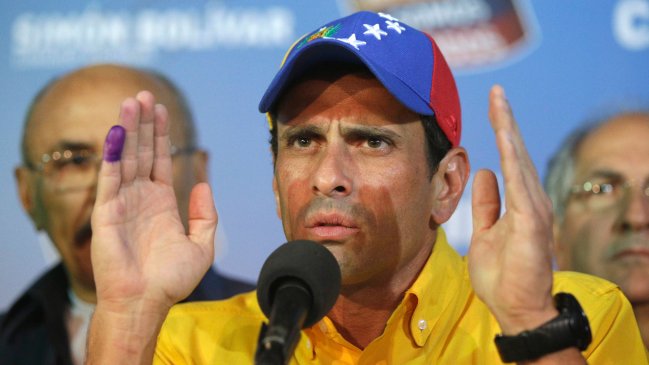 Henrique Capriles: Venezuela es una bomba que puede explotar en cualquier momento