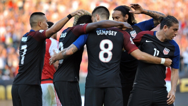 Estados Unidos doblegó a Paraguay y selló su clasificación a cuartos de final de la Copa Centenario