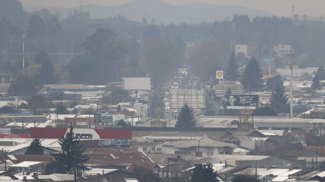 El sur vivirá un lunes con 10 comunas en alerta ambiental y preemergencia en Coyhaique