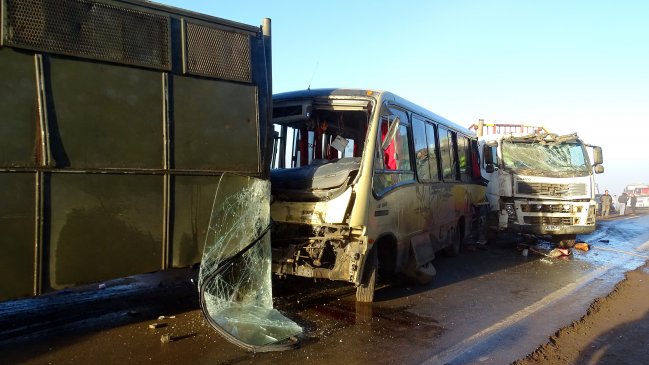 Accidente de tránsito en Cañete dejó 38 lesionados