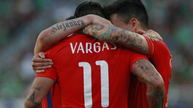 Eduardo Vargas: Somos los campeones y quedó demostrado ante un equipo fuerte como México