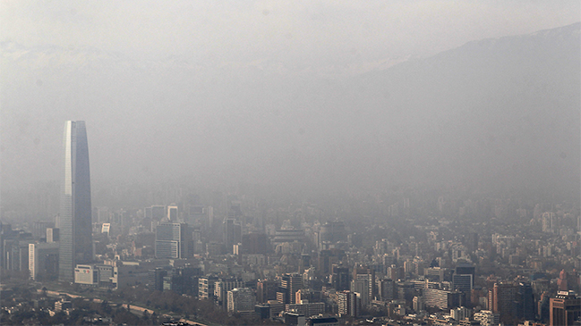 Intendencia decretó la quinta preemergencia para Santiago
