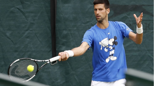 Djokovic buscará el título en Wimbledon como primer cabeza de serie