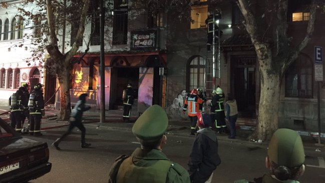 Bomberos controló incendio en local del Barrio Bellavista