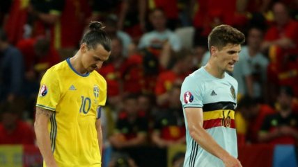 Bélgica accedió a los octavos de final de la Eurocopa y condenó a Suecia y Zlatan Ibrahimovic