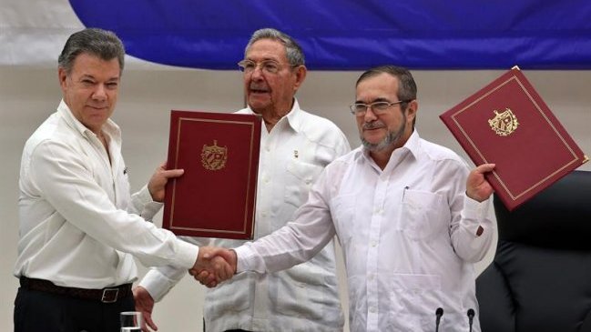 Gobierno colombiano y las FARC firmaron acuerdos para el fin del conflicto