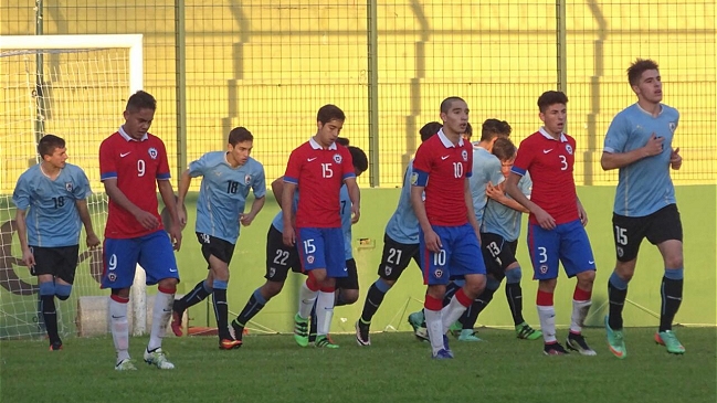 Chile volvió a caer ante Uruguay en amistoso sub 17