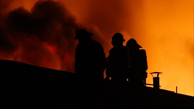 Incendio dejó una persona fallecida en la comuna de Renca