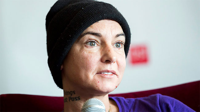 Sinead O'Connor desmintió su tendencia suicida en Facebook