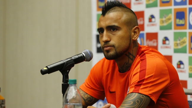 Arturo Vidal: La Copa América que ganamos en Chile la tenemos que defender el 2019