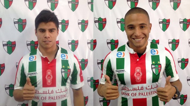 Palestino anunció a Benjamín Vidal y Leandro Benegas como refuerzos