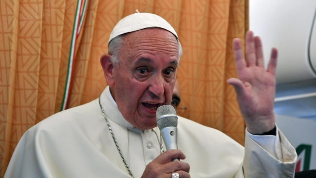 El papa recomendó a la UE 