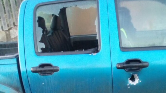 Tirúa: Desconocidos dispararon contra vehículo de concejal RN