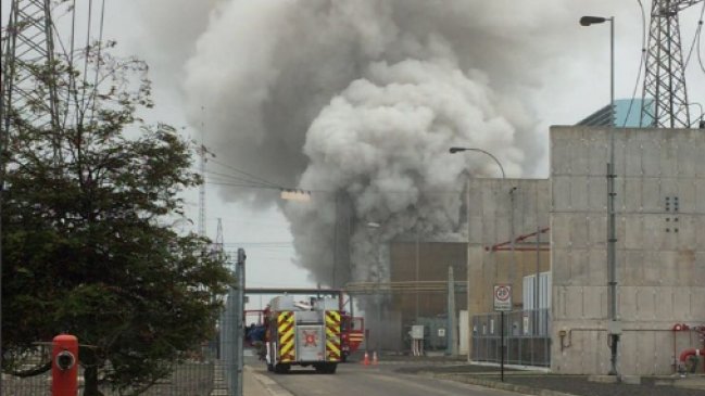 Incendio afectó a transformador de central termoeléctrica Nehuenco