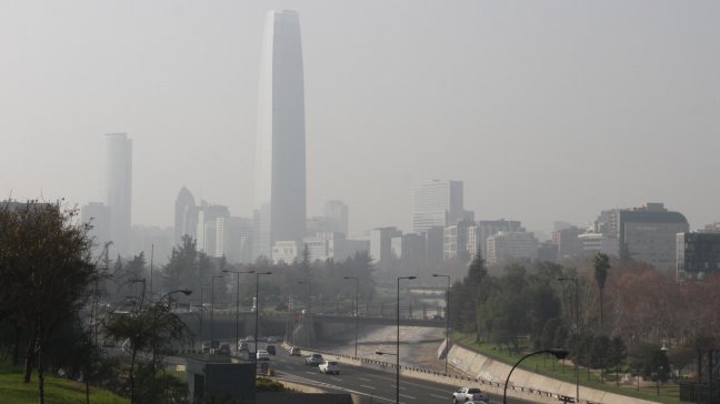 Intendencia Metropolitana decretó alerta ambiental para este jueves